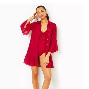 Lilly Pulitzer Linley Collared Coverup